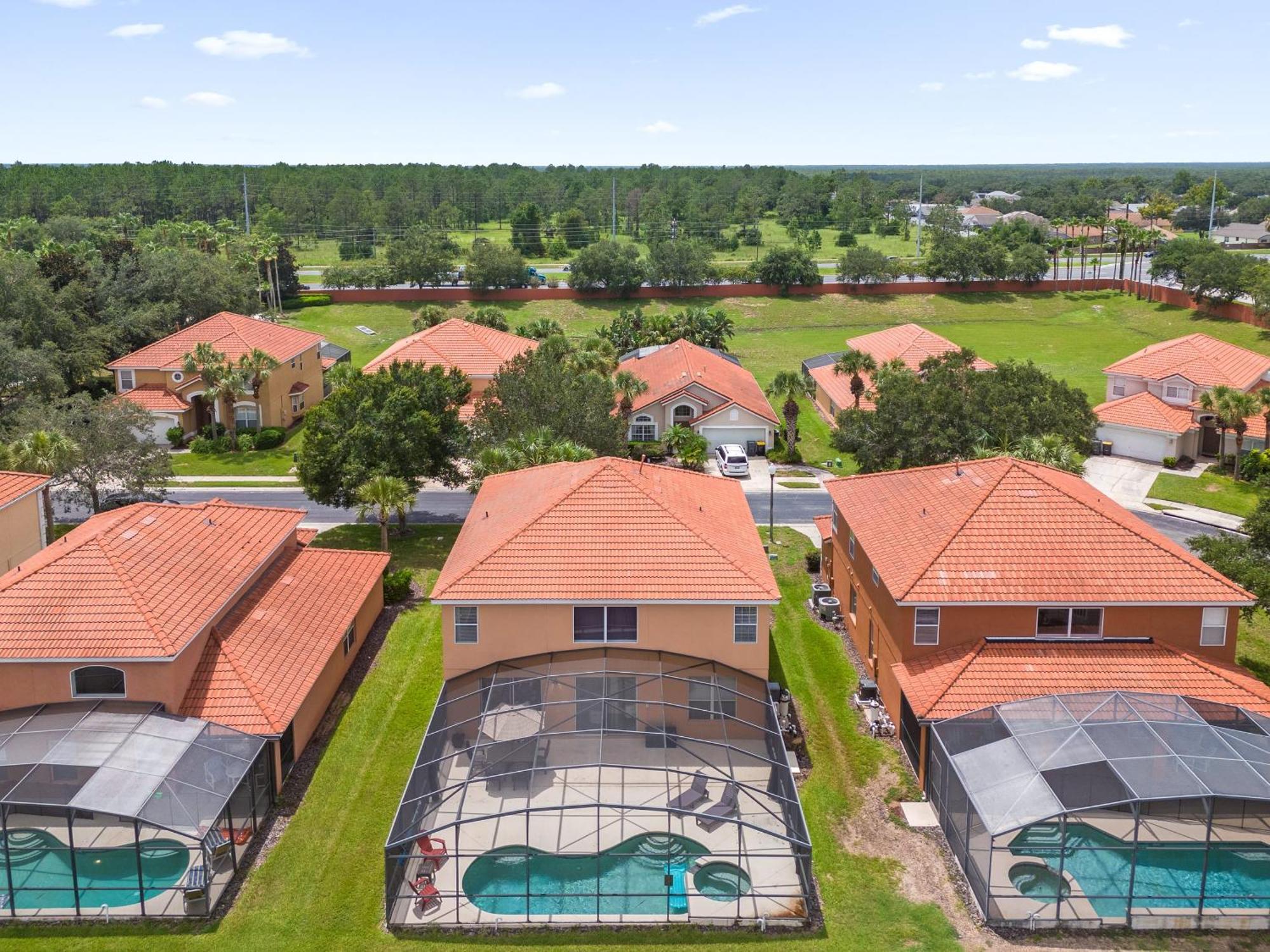 Large Spacious Home W Private Pool & Hot Tub Davenport Buitenkant foto