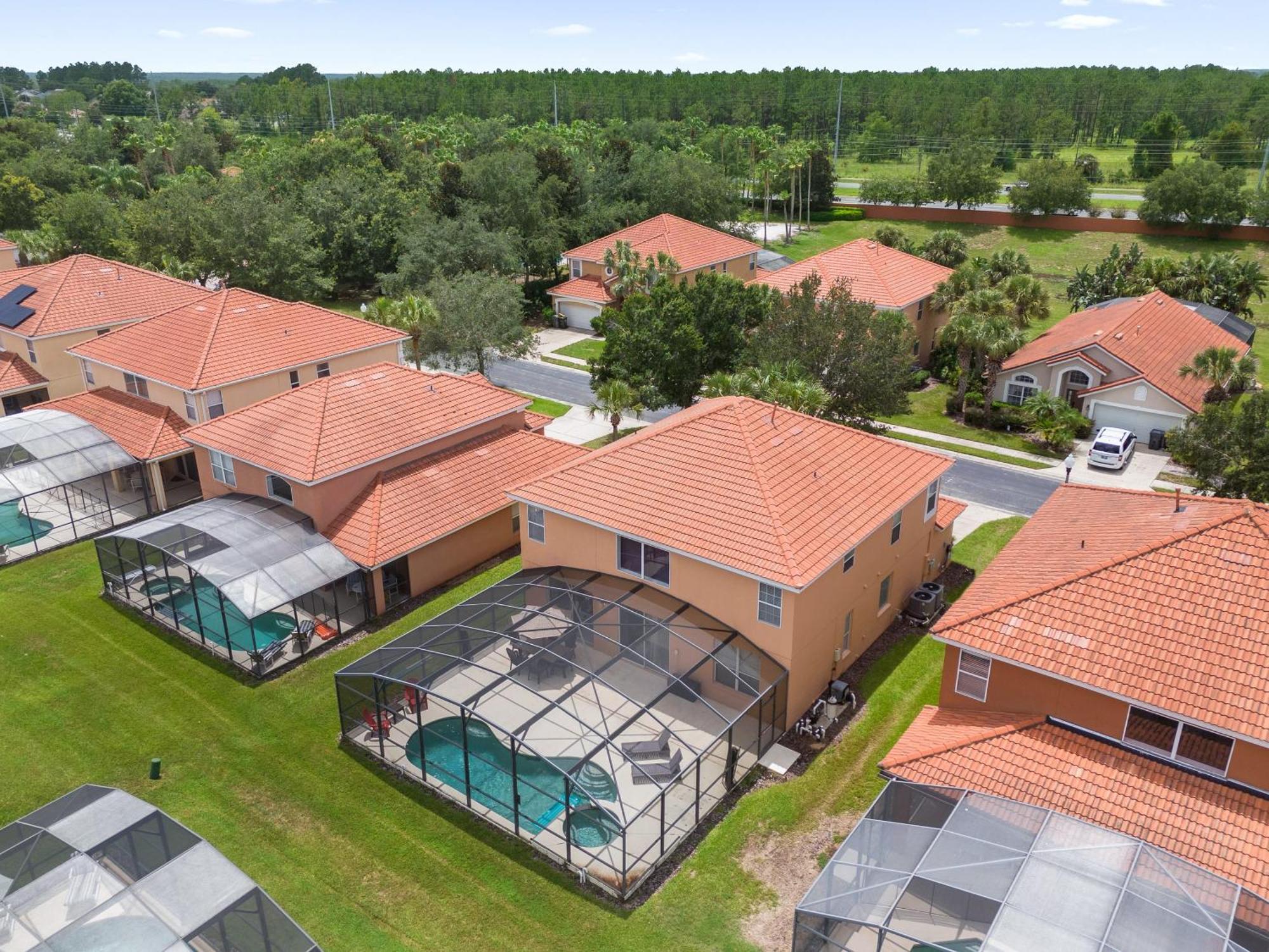 Large Spacious Home W Private Pool & Hot Tub Davenport Buitenkant foto